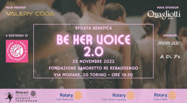 BE HER VOICE